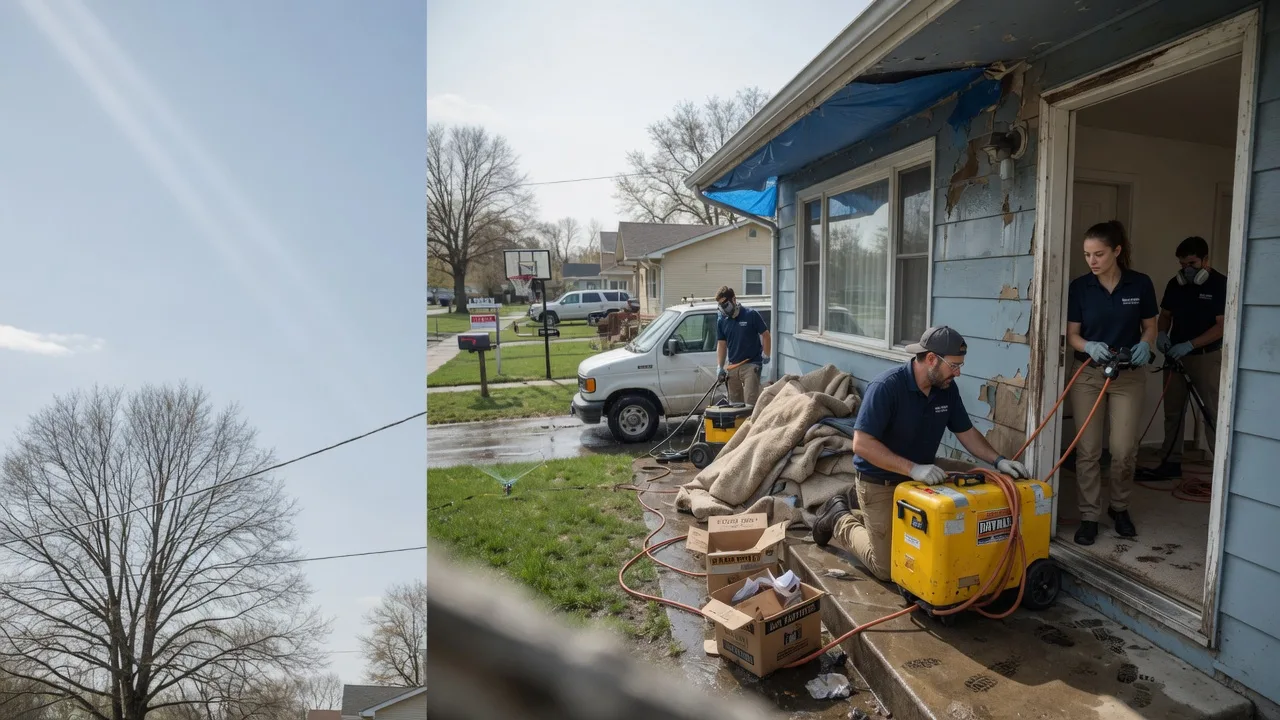 Basement Flood Cleanup in Ingalls, IN near me